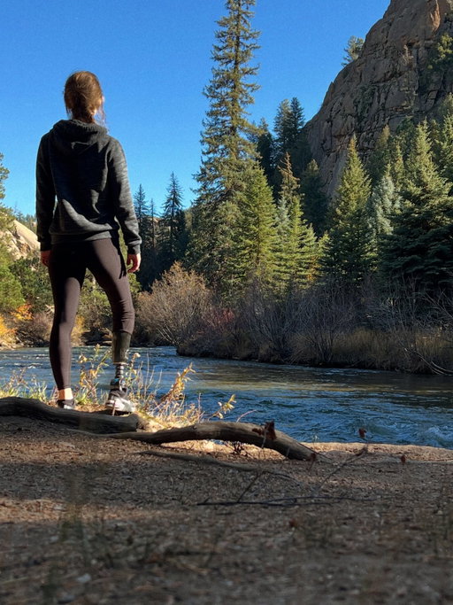First time back in the mountains walking after surgery a few months ago. Recovery has been hard, but trying to get back to more things I love. 🌳🌲🏔️