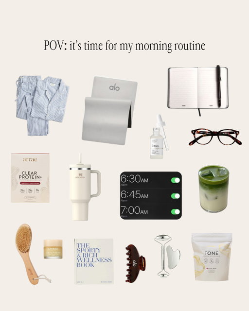 the perfect morning routine doesn't exi-