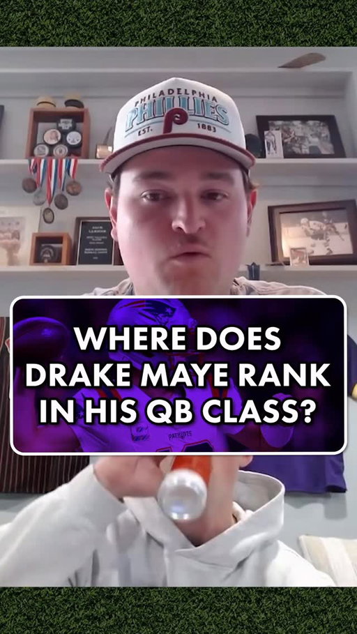 Is Drake Maye the best QB from his draft class? #fantasyfootball #nfl #nflfootball
