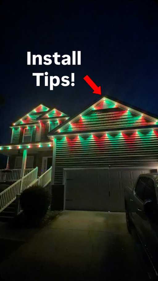 A few tips for installing your permanent outdoor lights! 

Check out the full YouTube video for more details on these new Govee Prism Permanent Outdoor Lights.

#smarthometechnology #smartlighting #holidaylighting