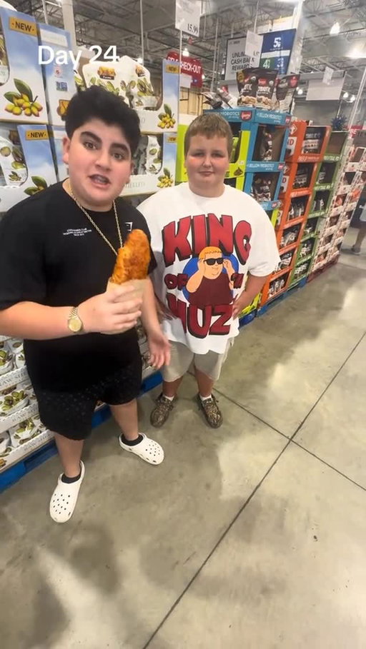 I mean she did love the chicken bake #costco #boom #viral @a.j.andbigjustice