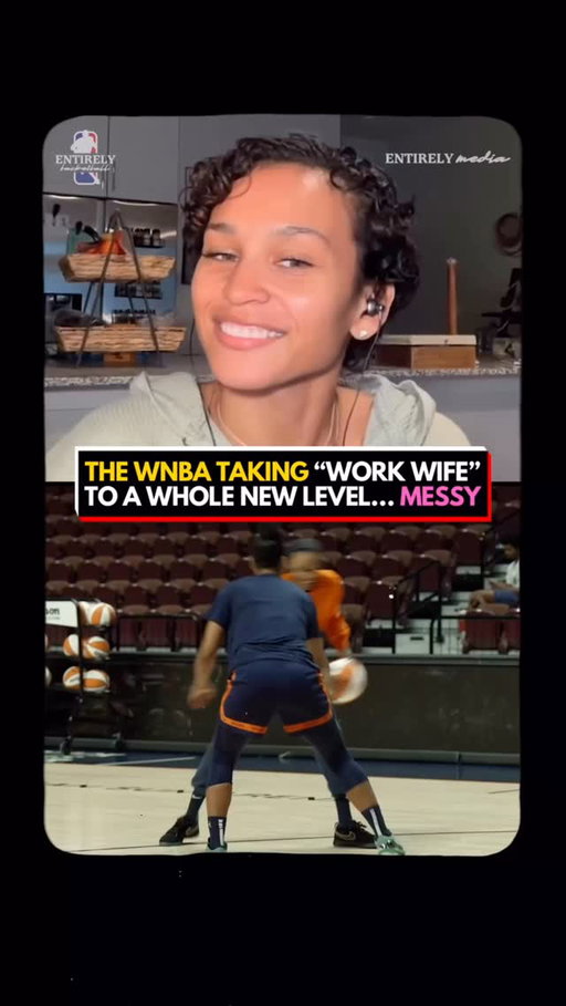 Ladies, stop dating your teammates. it’s MESSY. Taking “work wife” to a whole other level 😂

#nba #wnba #basketball #entirelynba #fyp #viral #pocast #womensbasketball #hoopers #ballislife #bball #relationships #workwife 

👥: @ashleychevalier x @darioooon x @aaron_miller20 x @kmurph_22