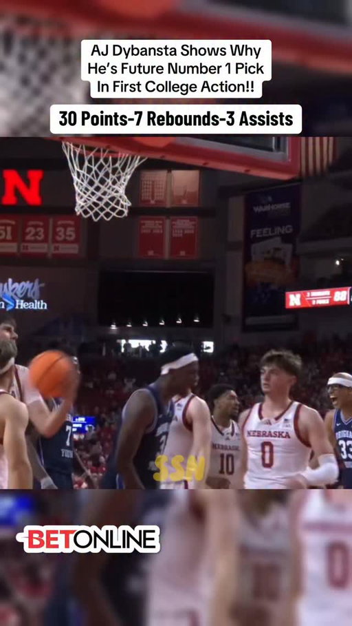AJ Dybansta Shows Why He’s Future Number 1 Pick , Drops 30 Points In First College Action!!

@betonline_ag 

#ajdybantsa #collegebasketball #nbadraft #nba #hooper #cbb #byu #byubasketball #buckets #ncaabasketball #explore #explorepage