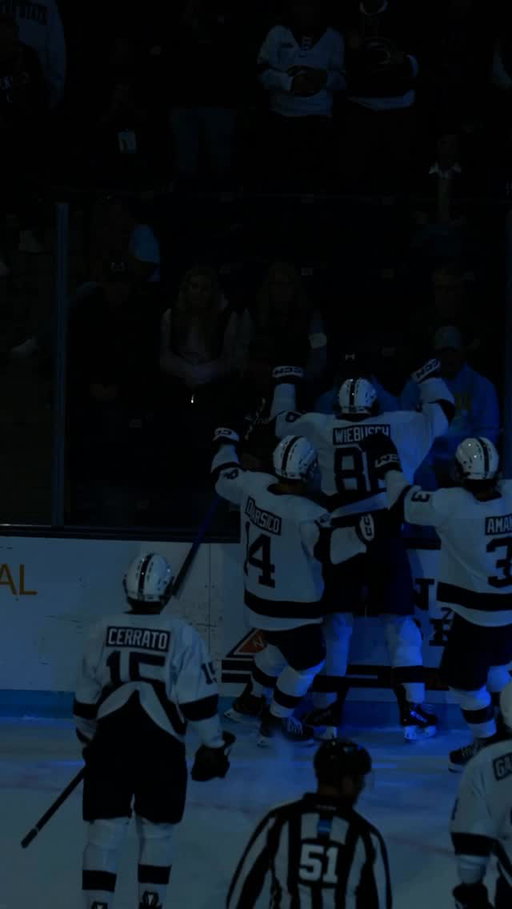 An absolute beauty from JJ Wiebusch 😍

@pennstatemhky leads LIU 1-0 through one period 💪