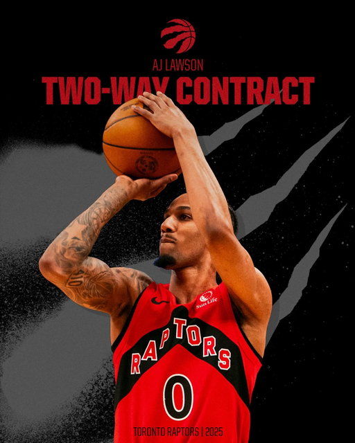 Hometown kid 🤝🍁 

@ajlawson has signed a two-way contract