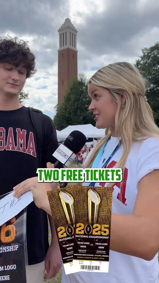 I Can’t Believe None Of Them Of Were Following… Would You Have Won?

#fortheculture #culture #media #collegefootball #nationalchampionship #fyp #viral #foryou #tickets #reels #igreels #alabama #viralreels #college #football