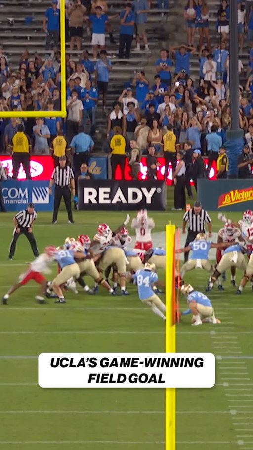 MATEEN BHAGHANI SECURES THE BRUINS’ THIRD-STRAIGHT WIN 🐻 @uclafootball