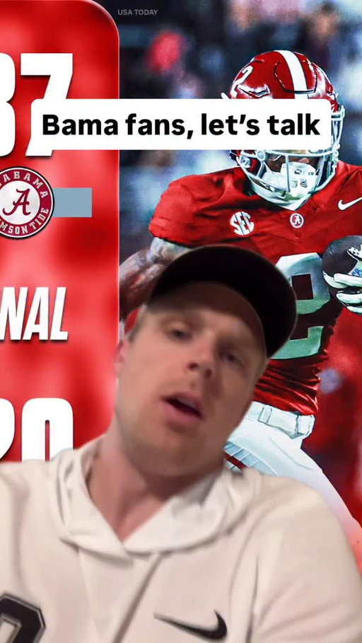 Alabama fans, I may be as responsible as the black hoodie for that win. Continually impressed by what Bama does NOT need to win.