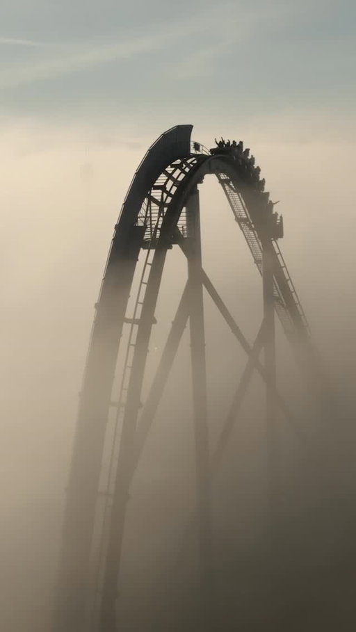 If this isn't an epic moment, then what??? 😳🤩 Above the clouds on Silver Star at Europa-Park! 🙌🎢 #rollercoaster #epicmoment