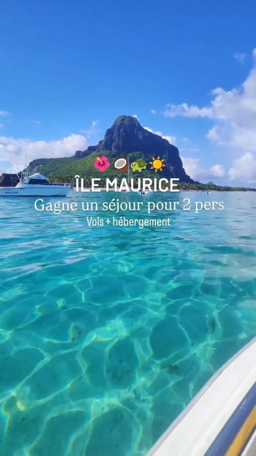 TERMINÉ Félicitations @elodie_valette14 🌴 GAGNE UN SÉJOUR DE RÊVE À L’ÎLE MAURICE POUR 2 PERSONNES 🇲🇺

🌊 L’eau turquoise, les palmiers, les cascades, cette île regorge de paysages merveilleux tout en restant authentique avec des locaux accueillants 🌺 Grâce à VoyagesPirates, LE site de bons plans voyage, et à Veranda Resorts, ce rêve peut enfin devenir réalité ✈️

À gagner pour 2 personnes :
✈️ 2 billets d’avion A/R
🏨 Séjour de 3 nuits à @verandagrandbaie 
🏨 Séjour de 3 nuits à @kazalala avec accès à Heritage Resorts et C Beach Club 
🥐 Petits déjeuners inclus
⛵ Visite guidée en quad de 2h dans la réserve naturelle de Bel Ombre @belombrenaturereserve
👨‍👩‍👧‍👦 Possibilité de venir avec des enfants : leur séjour est inclus en bed & breakfast (nuit + petit-déjeuner)

Pour participer :
👉 Like et enregistre ce reel ❤️
👉 Abonne-toi aux comptes : @voyageursfrancais @verandagrandbaie @adelestravel @voyagespirates et @riofamily_
👉 Identifie au moins 1 ami.e en commentaires (1 commentaire = 1 chance de gagner. Nombre de participations illimitées en mentionnant des amis différents à chaque fois)

🍀 BONUS : Double tes chances en partageant ce reel en story en identifiant @adelestravel

😃 Tu peux participer autant de fois que tu veux jusqu’au 02 novembre à 23h59 ! Le gagnant sera annoncé sous ce post le 06 novembre 🎟 Le bon cadeau est valable 1 an, jusqu’au 06 novembre 2026. Valeur maximale des billets d’avion : 1 800 € (A/R pour 2 personnes).

⚠️ Attention aux arnaques ! Les seuls comptes qui peuvent te contacter en DM pour le gain sont ceux inscrits sur ce post ⚠️

Ce concours est organisé gratuitement pour notre communauté. Aucun des créateurs n’est rémunéré ou gratifié en échange de sa participation.Le lot est exclusivement destiné au gagnant tiré au sort parmi les participants.
Ce concours est indépendant de toute autre collaboration future avec les partenaires mentionnés.Concours non sponsorisé par Instagram. 
Hébergement et activité offerts par @verandaresorts. Billets d’avion A/R offerts par @voyagespirates.

#voyage #ilemaurice #vacances #maurice #iledereve #visitmauritius #mauritius #beautifuldestinations #mauritiusisland