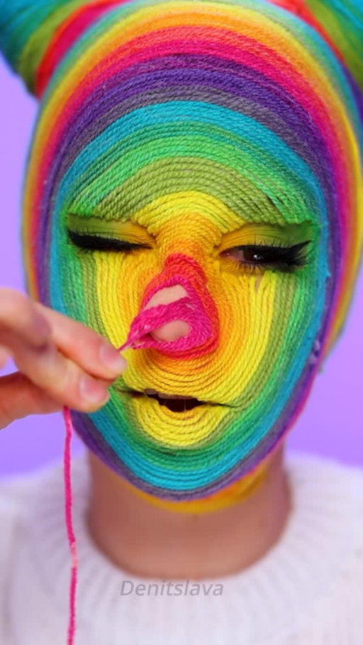 I almost cried 💔😢 full video is on my YouTube channel 👀
_
#yarn #makeupchallenge #eyeliner #lipstick