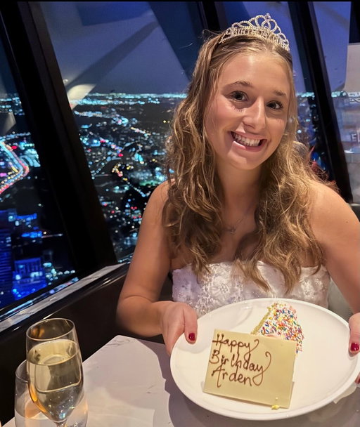 𝙎𝙝𝙚’𝙨 𝙤𝙣 𝙩𝙤𝙥 𝙤𝙛 𝙩𝙝𝙚 𝙬𝙤𝙧𝙡𝙙! ✨⁣
⁣
Celebrating Arden’s birthday high above the city at 360 The Restaurant at the CN Tower!⁣
⁣
A heartfelt thank you to 360 for the impeccable service and to Select Membership for their exceptional concierge support — from booking our reservation to managing the cake request and adding those extra-special touches to our evening. 🎂🎉⁣