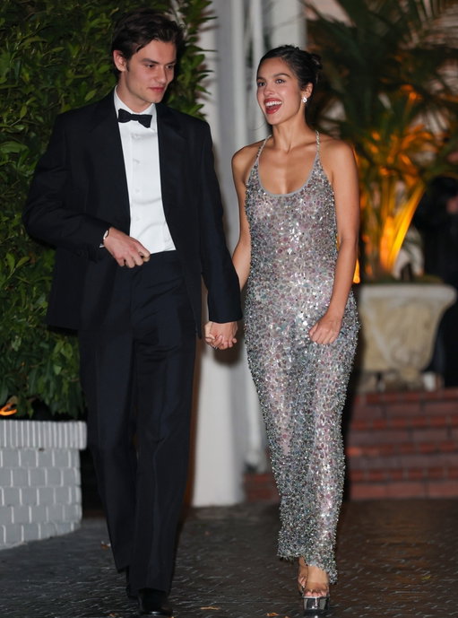 Olivia Rodrigo and Louis Partridge attend the Armani after-party following the 2025 Academy Museum Gala in LA. More on JustJared.com!

#OliviaRodrigo
#LouisPartridge
Photos: @backgrid_usa