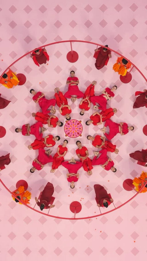 Rangoli’s got rhythm. Commissioned by Apple.  

For Diwali, @howareyoufeeling.studio reimagined rangoli through dance, music and the most vibrant colors.

#ShotoniPhone17Pro by Himanshu L. @hlakhwani

Music: ‘Kehna Hi Kya’ originally composed by A.R. Rahman @arrahman
Choreography: Aneesha G. @aneesha.grover, Somya K. @s_kautia and Tanuj F. @tanujnow_fauj

Additional software used.
