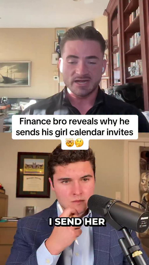 That’s one way to have better communication 

#finance #relationshipgoals #relationshipadviceformen #datingadvice #financebro #hottake #banking #busyschedule #clearcommunication #podcastclips #fyp