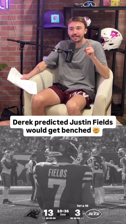What a call on the @derekandjojoshow 😳