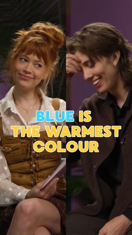 Blue is the warmest colour is gayer than… Carol. We said what we said. 
.
#funny #comedian #movie #sapphic #dating