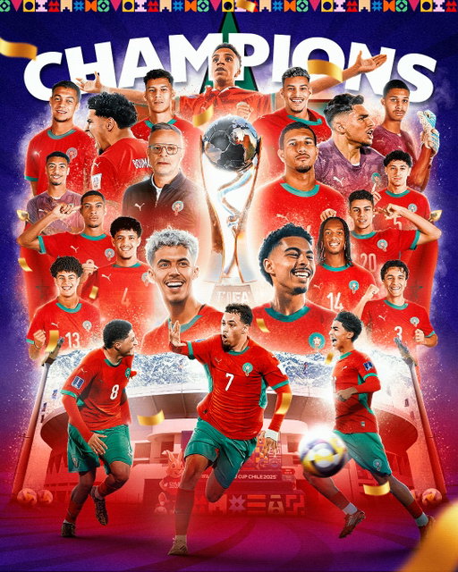 🇲🇦🏆 MOROCCO ARE #U20WC CHAMPIONS!

#LegendsInTheMaking