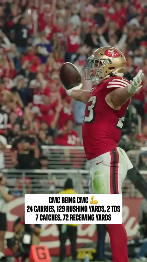 @christianmccaffrey went off on SNF 😤