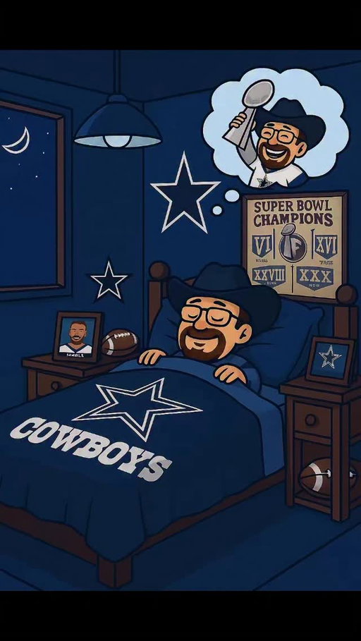 Sweet dreams Cowboys Nation!! Ready for victory Monday!! How bout them COWBOYS!! #puropinchecowboys #cowboys #dallascowboys #dc4l #fyp #parvati