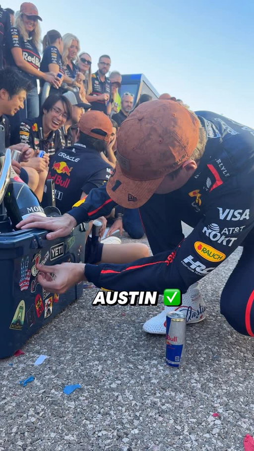 Austin, over and out 🤠👋

#F1 #RedBullRacing #USGP