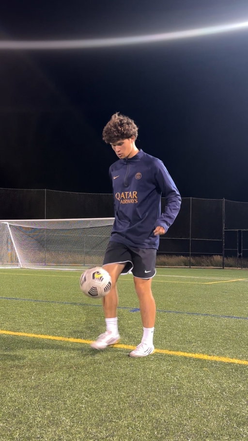 Under the Lights 💫 #football #soccer #footy #skills
