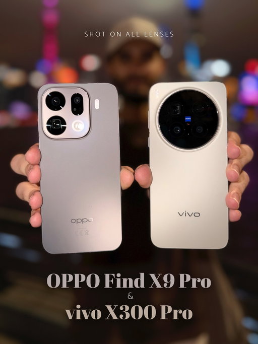 OPPO Find X9 Pro and vivo X300 Pro 📸 All lenses camera test. Which one do you prefer?
