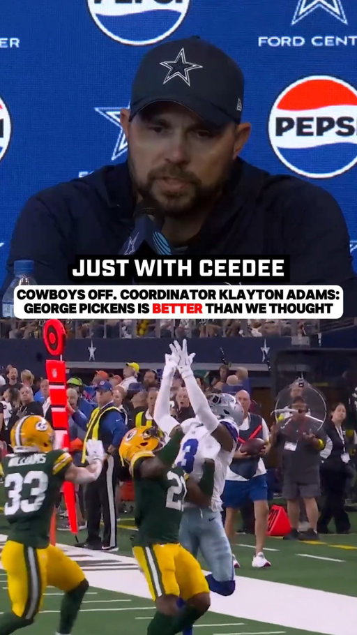 George Pickens is even BETTER than we thought 

(via DallasCowboys.com)