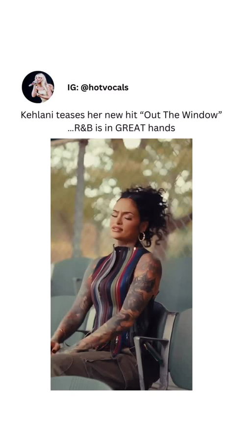 “Folded” is already on repeat, but Kehlani is NOT stopping with the bangers. She’s been teasing this new song and this hook is stuck in our heads nonstop 😮‍💨 we all know that Kehlani makes great music but this new era is just showing a different side of her artistry and we are here for it! #kehlani #newmusic #rnb #explore