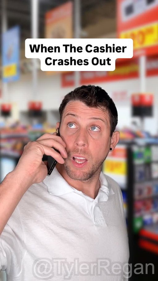 On a scale from 1-10, how valid is this crashout? #cashier #retail #customerservice #boss #crashout
