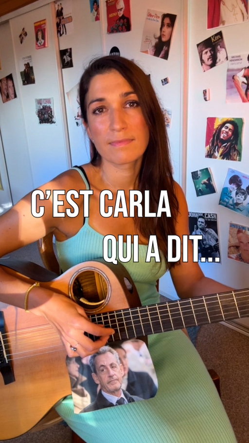 La prison pour Sarkozy, ça méritait de parodier Carla Bruni 🤣 
Je suis en spectacle à Paris et dans toute la France : viens me voir sur scène !
#chanson #humour #Sarkozy 
Co-auteur : Xavier Le Gall
