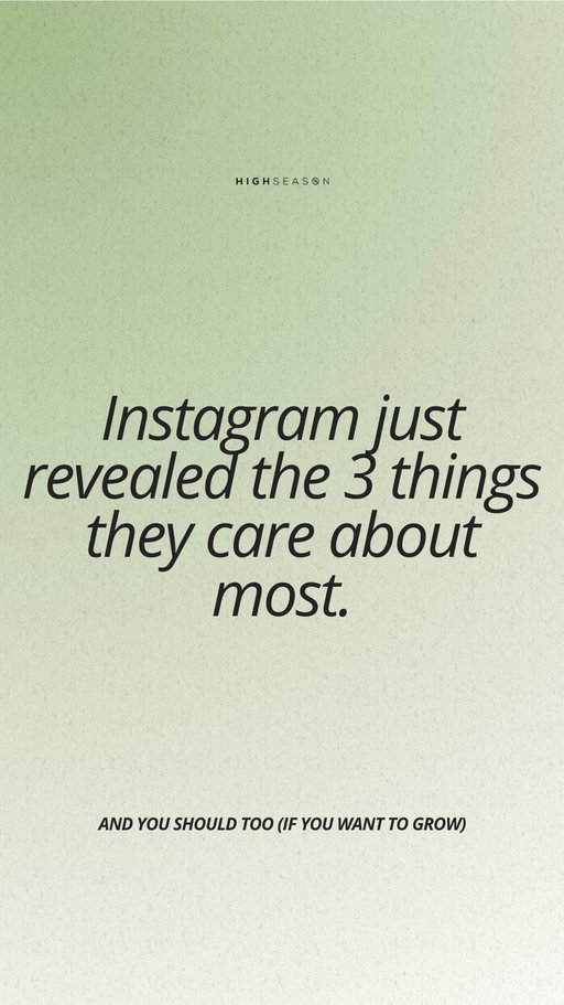 If you’re not building your Instagram strategy around these 3 things… you’re building it for the wrong era.

Knowing where Instagram’s focus goes tells you exactly where your growth will come from. 📈

→ Comment “UPDATE” and we’ll send you the full breakdown so you can learn more about what this means for you and how you can adjust your strategy for the next few months (and into the new year).

➖ 

#instagramupdate #instagramupdates #instagramtipsforbusiness