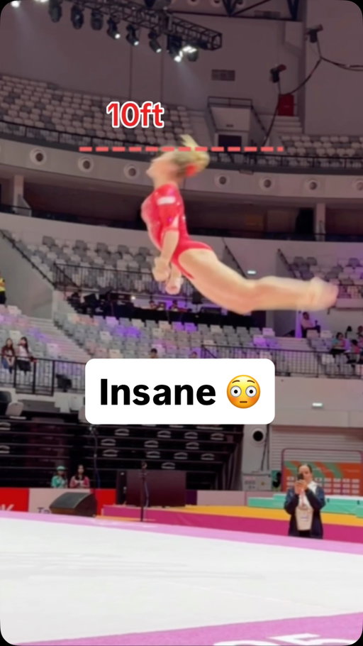 The judge couldn’t believe it 😳 @sabrina_voinea_alexia 

Follow for more worlds updates!

#gymnastics #gymnast #gym #olympics #olympic #sports #sport #tumble #floor