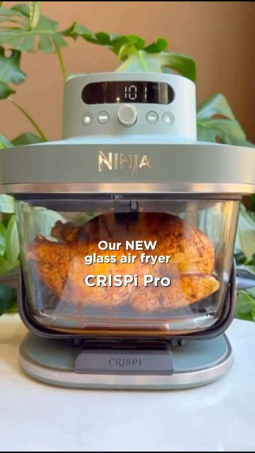 🚨NEW NINJA ALERT🚨 Meet the NEW Ninja CRISPi Pro Glass Air Fryer‼️
 
✅ XL capacity
✅ Non-toxic glass
✅ Prep, cook, serve, store
✅ 6 presets + temp control
✅ Fast, crispy results
 
The future of air frying is HERE, and it’s CLEAR. 🔥 #NinjaCRISPi #NinjaCRISPiPro
