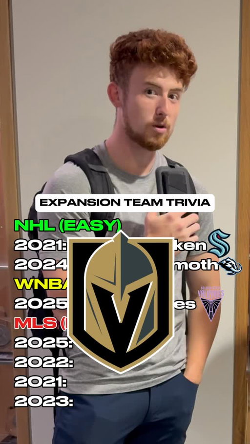 Can you name every new US sports team since 2021?🏀🏒⚽️ 

#expansion #NHL #WNBA #MLS #sportstrivia