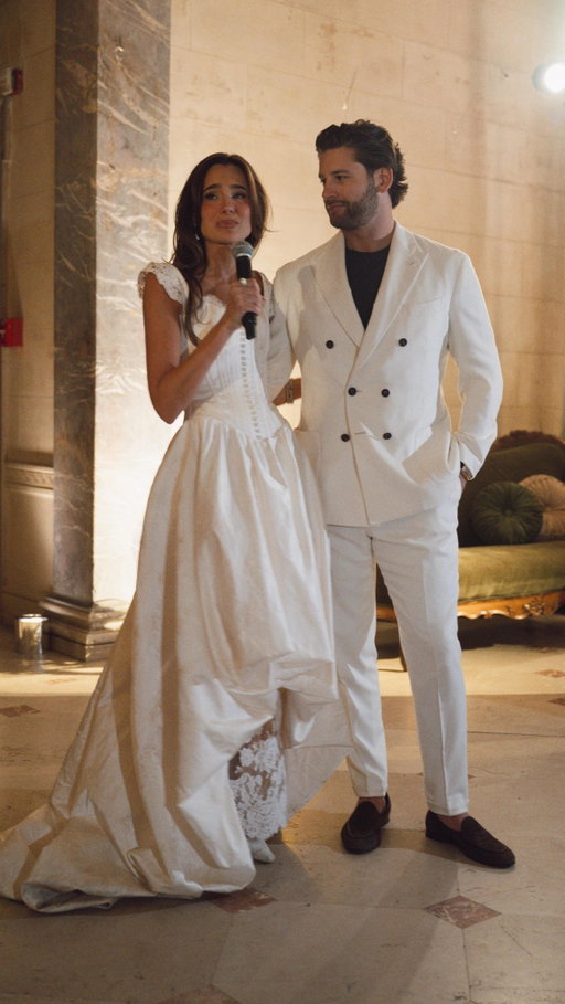 WELCOMING OUR GUESTS! Cocktail hour magic🍸The laughter, the outfits, the first clinks of glasses, delicious bites, upbeat music, and the perfect beginning to a night we’ll never forget.. 

Host: my mommy 🫶🏼
Planner: @gobelladesign 
Designer: @bircheventdesign
Culinary Design: @creativeedgeparties
Venue: @themanornewyork 
Event Branding: @thestampstudio
Music: @gordondanielsmusic
Content Creator: @followthebride_
Caviar: @blackdiamondcaviar 
Alcohol: @albvodka, @casamigos, @rosaluna
AV Design: @halo_productions_