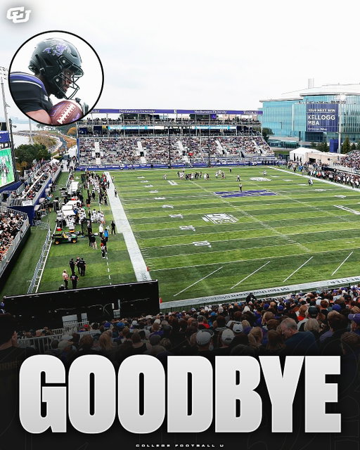 Northwestern has played their final game at the Lakefront 💔

For two years Northwestern has played their football games here by Lake Michigan and they just played their final game there on Saturday. 

The final two home games will beat Wrigley Field this season before their new stadium opens up in 2026. End of an era.