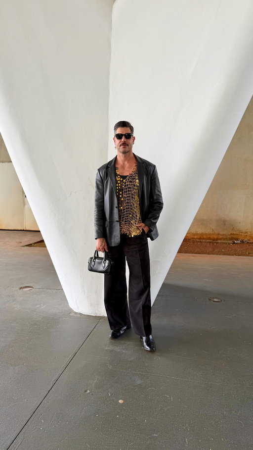 Último look para a #SPFW com regatão @gustavosilvestrebrasil!