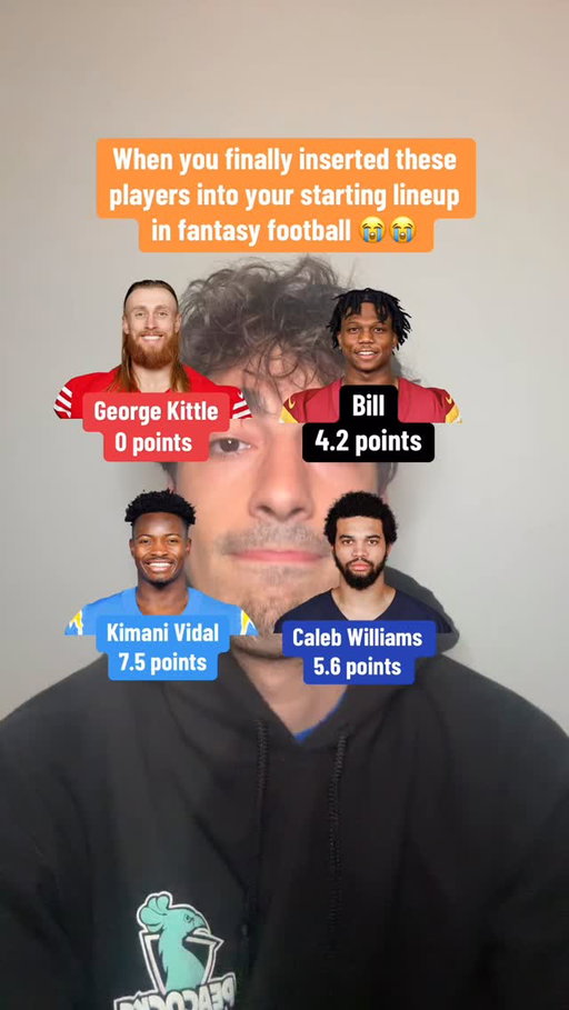 Some duds in fantasy!  #nfl #fantasyfootball #fantasyfootballadvice #fantasyfootballtips