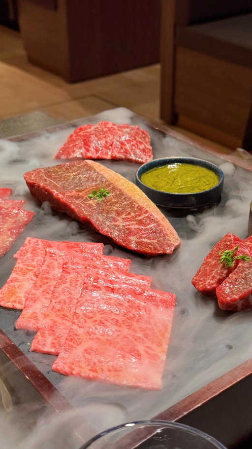 Omakase 📍 Itadaki Yakiniku 🔥⁣
⁣
We celebrated our wedding anniversary a couple months ago at Itadaki Yakiniku in Bellevue, WA and decided to go with their omakase option since we couldn’t choose what to order. We shared our preferences, and the chefs curated a menu for us. Every course was delicious and they grilled all the meat perfectly. The atmosphere was beautiful, and it is a great restaurant spot to celebrate a special occasion. @itadaki_yakiniku ✨
.
.
.
#omakasedinner #bellevuewa #anniversarydinner #grillmeat