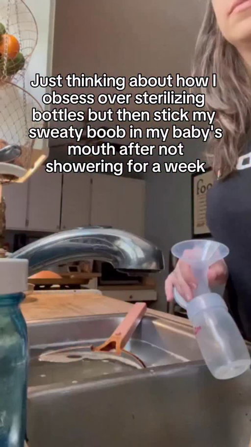 It’s called mom logic. 
#breastfeeding #Pumping #exclusivepumping