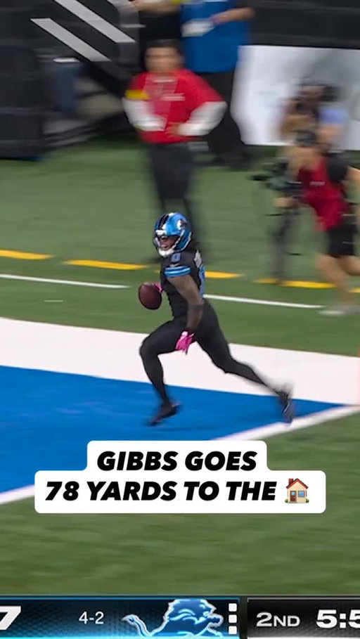 Stay for the celly 😂

TBvsDET on ESPN/ABC
Stream on #NFLPlus and ESPN App