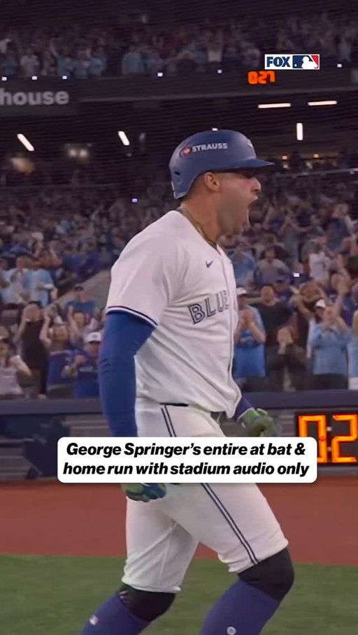 Relive the moment George Springer put the Blue Jays on the cusp of the AL Pennant!