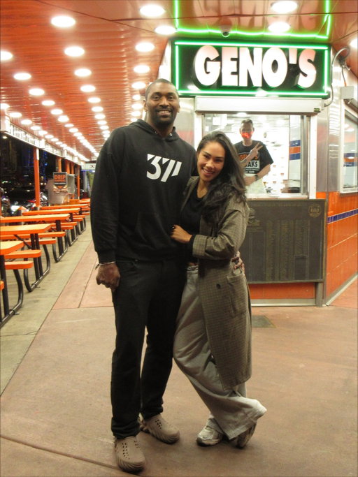 When you land in Philly you gotta make that cheese steak stop that Kobe took you too.