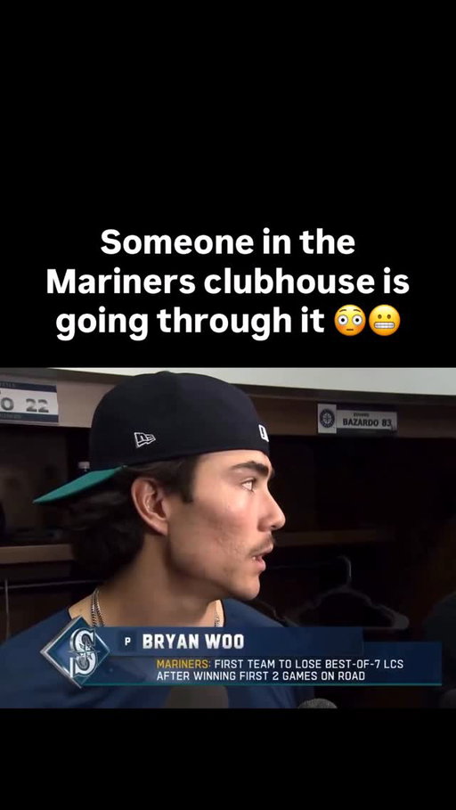 The Mariners were SO close to making it to the World Series for the first time 🤦‍♂️