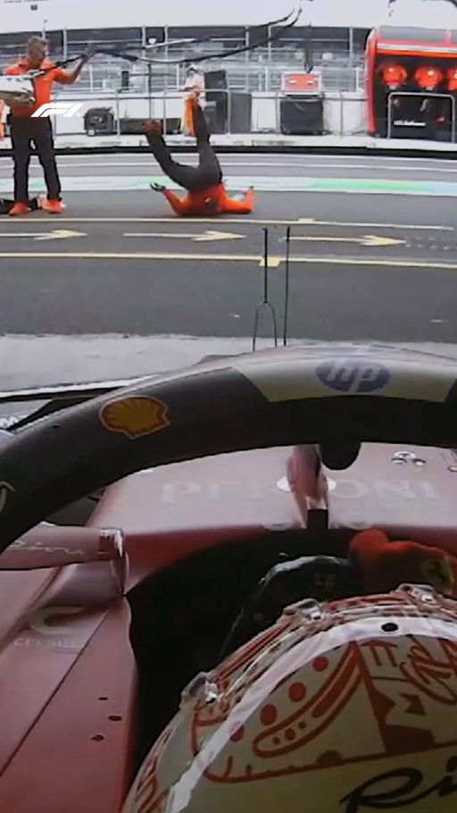 Alessandro has his own fanbase 😅

Charles Leclerc's #1 mechanic tripped over himself in Mexico one year ago... but then gave us the smoothest recovery 😮‍💨

#F1 #Formula1 #MexicoGP