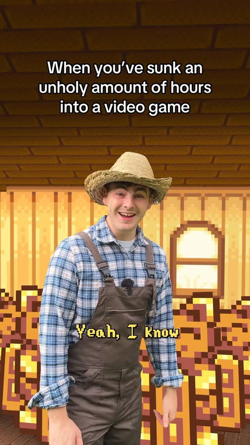 I regret nothing… 😂🔥 #comedy #videogames #stardewvalley #animalcrossing #acnh #cozygaming