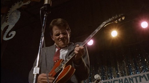 Great Scott! The wait is over!

Marty McFly’s “Johnny B. Goode” moment in Back to the Future made history with the help of a Gibson ES-345… a guitar that wouldn’t even exist until 1959, four years after he stunned the crowd at the “Enchantment Under the Sea” dance. A guitar ahead of its time for a performance that inspired generations.

Now, in the present day 2025, we are excited to announce the Back to the Future “1955” ES-345 Collector’s Edition—a masterfully crafted homage to the guitar that bridged generations. Built true to the original guitar’s rare design, it includes a single parallelogram inlay at the 12th fret—a detail unique to the film-used model.

A Lifton hardshell case adorned with Marvin Berry and The Starlighters graphics, along with a specially curated selection of case candy, including the crucial Flux Capacitor that helped make this trip back to the future possible. 

Only 88 of these special guitars will be made. Head to the link in our bio before you run OUTATIME!

#Gibson #GibsonCustom #BacktotheFuture #BTTF #1955ES345

 Back to the Future (all films)© Universal City Studios LLC and Amblin Entertainment, Inc. All Rights Reserved.