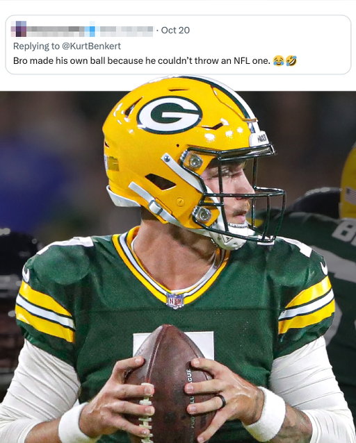 I threw an NFL ball pretty decent, but you should check out my balls anyway 🤝

#nfl #nflqb #thedimelab #fyp #football