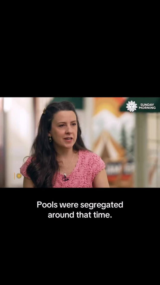 Mister Rogers received so much backlash for this moment. But also for some families it changed their minds. One person recalled this being the end of the “debate” for their family. If Mister Rogers was ok sharing his pool with black people, their family was as well.

When I was trying to book a children’s venue to visit with Rahaf (with no press, pictures… just to play) we were turned down by two venues. People didn’t want Palestinians from Gaza at their venues. This is actually illegal but it didn’t stop people from saying no. I was going to book the whole venue, which is totally normal for these places for a kids party or event. I cried after these calls and emails, and I’m just the privileged white lady who was trying to book the venue. I can’t imagine how racism feels and I know I will never fully understand. But I will always stand with you. 

Thank you Mister Rogers. Thank you, Rahaf. You have both changed my life in the most meaningful ways. 

Produced by @sarakugel_ Journalist @jolingkent Thank you for everything. 

#msrachel #gaza #misterrogers
